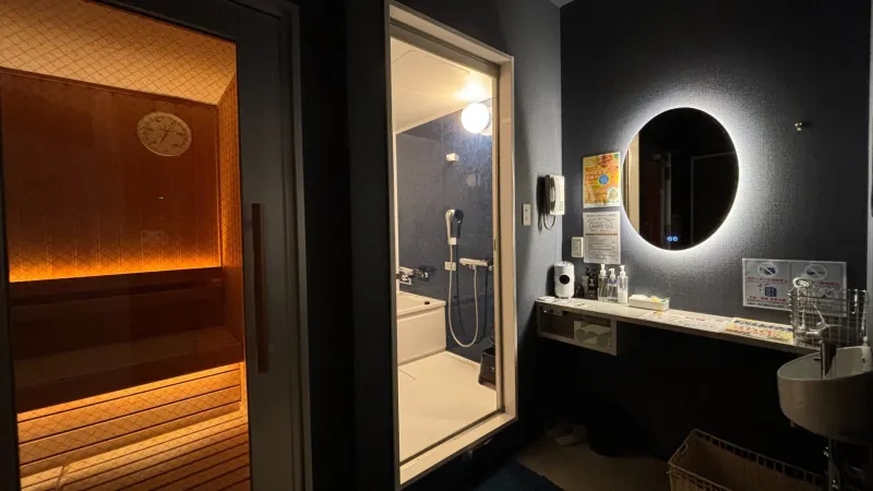 天然温泉 ゆらぶ 桐生店 個室サウナ 水風呂あり 3