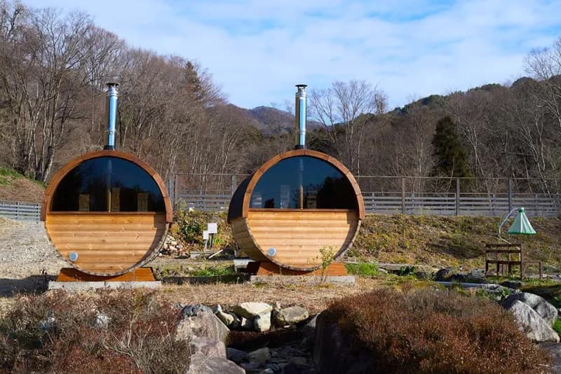 THE FIVE RIVERS FINE GLAMPING 群馬白沢 個室サウナ