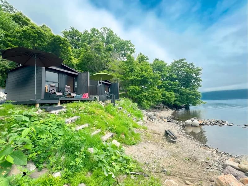 湖畔のSAUNA 丸駒温泉 個室サウナ セルフロウリュ 2