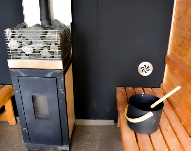 湖畔のSAUNA 丸駒温泉 個室サウナ セルフロウリュ 4