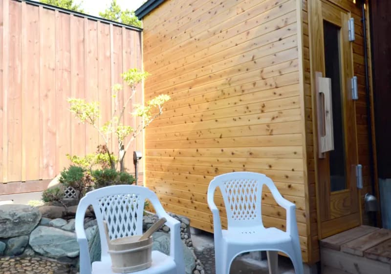 個室温泉花家族 個室サウナ