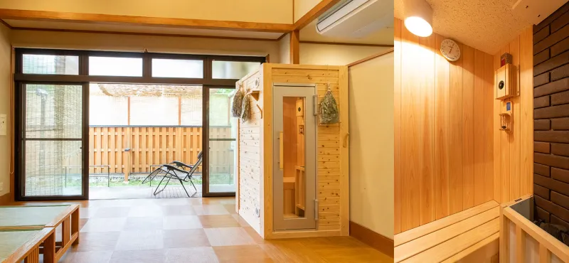 おこもりサウナ（新左衛門の湯） 個室サウナ