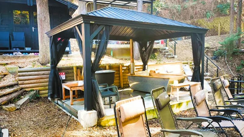 二ノ丸温泉 サウナ小屋 個室サウナ 水風呂あり 2