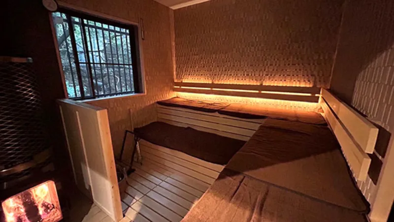 二ノ丸温泉 サウナ小屋 個室サウナ 水風呂あり 3