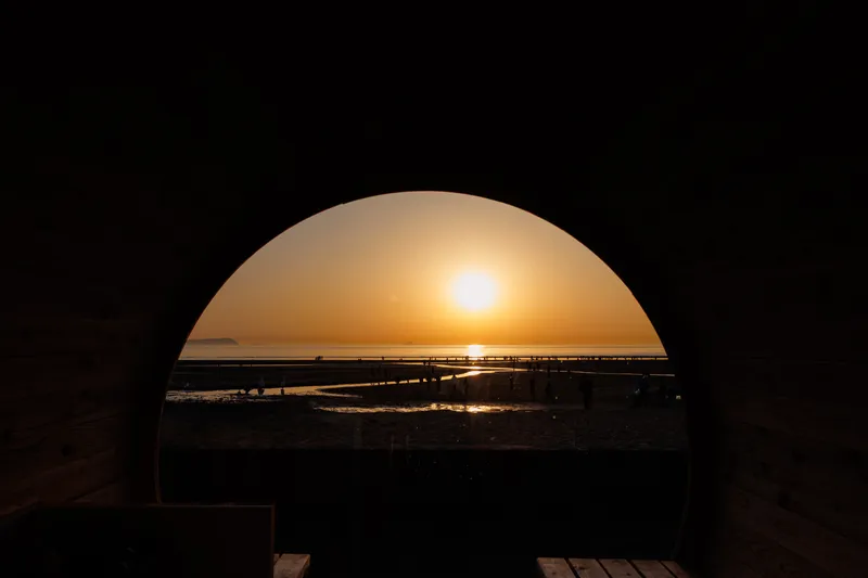 父母ヶ浜絶景浴サウナ 個室サウナ 水風呂あり