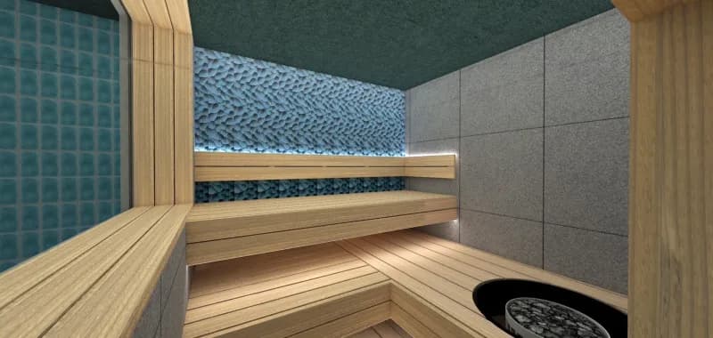 東道後のそらともり 個室サウナ 水風呂あり