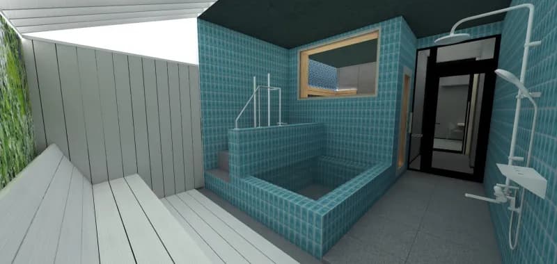 東道後のそらともり 個室サウナ 水風呂あり 2