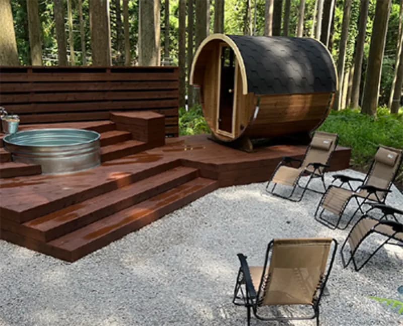 たぐりの森のサウナ 個室サウナ