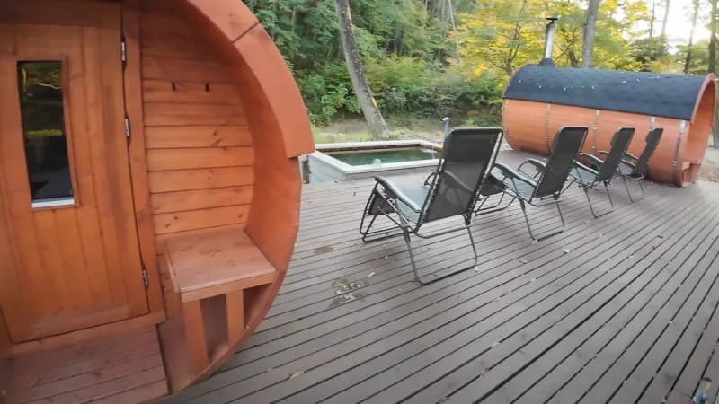 OUSE Camp&Sauna TUULI 個室サウナ 水風呂あり 3