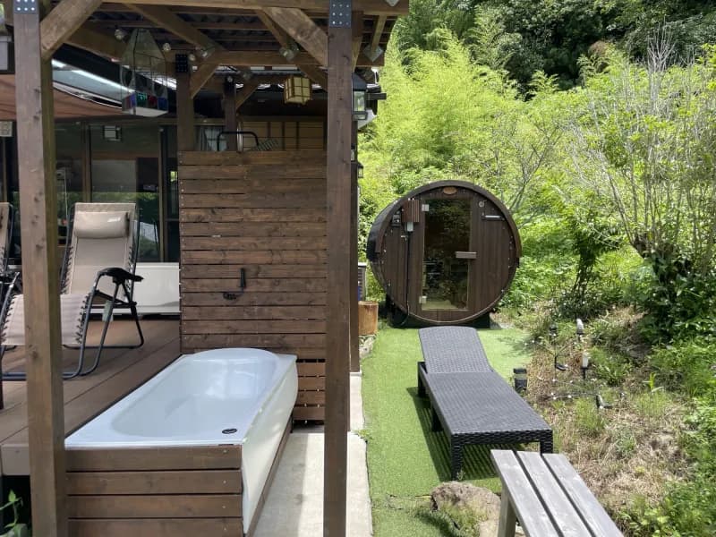 古民家サウナ さえずり 個室サウナ 水風呂あり 3