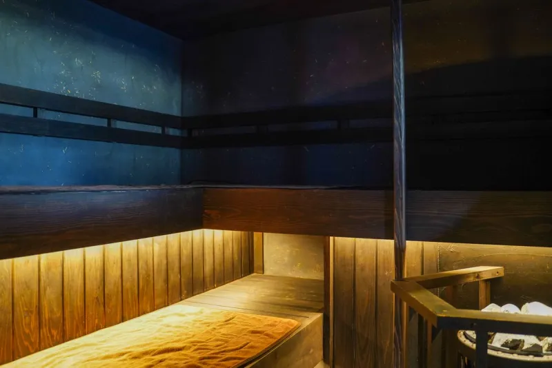 湯布院プライベートサウナ&温泉 NOGIKU 個室サウナ 水風呂あり 2