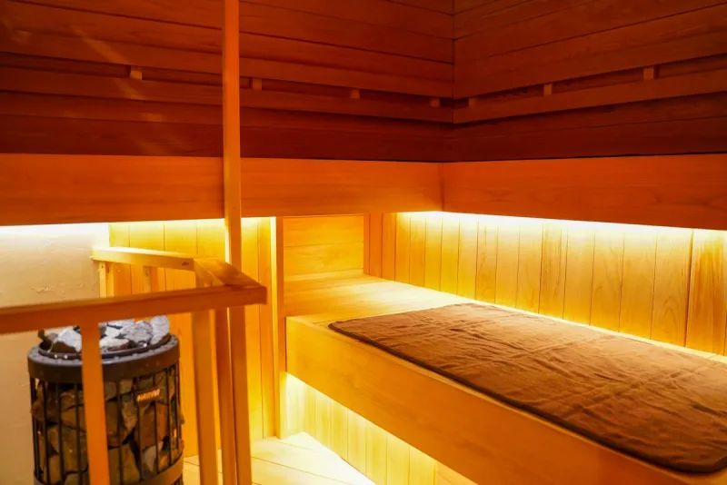 湯布院プライベートサウナ&温泉 NOGIKU 個室サウナ 水風呂あり 3
