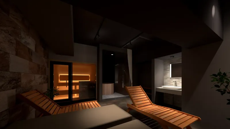 翠嵐 個室サウナ 水風呂あり 2