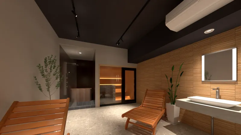 翠嵐 個室サウナ 水風呂あり 3