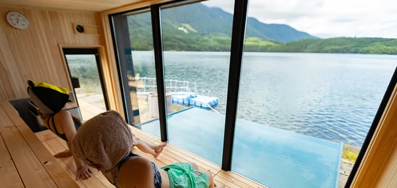 Hakuba Zekkei Sauna 個室サウナ 水風呂あり 3