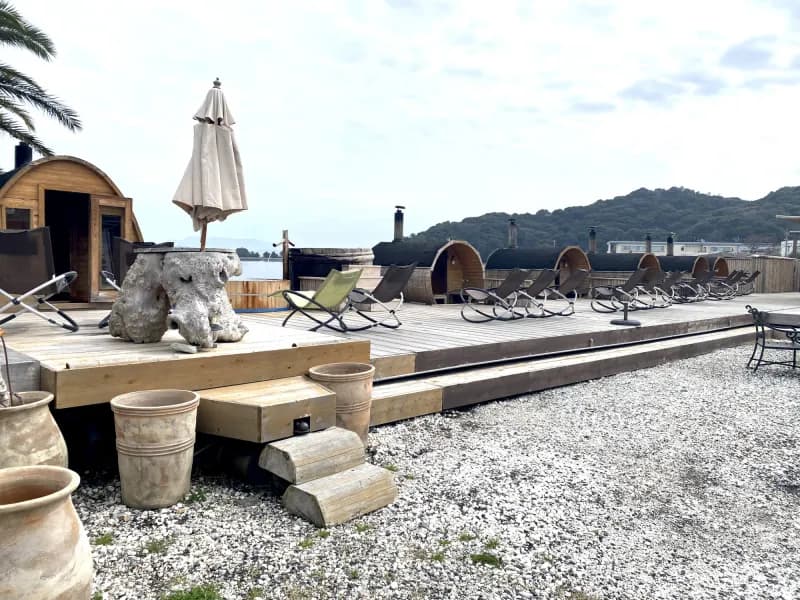 しお活バレルサウナ 個室サウナ 水風呂あり 3