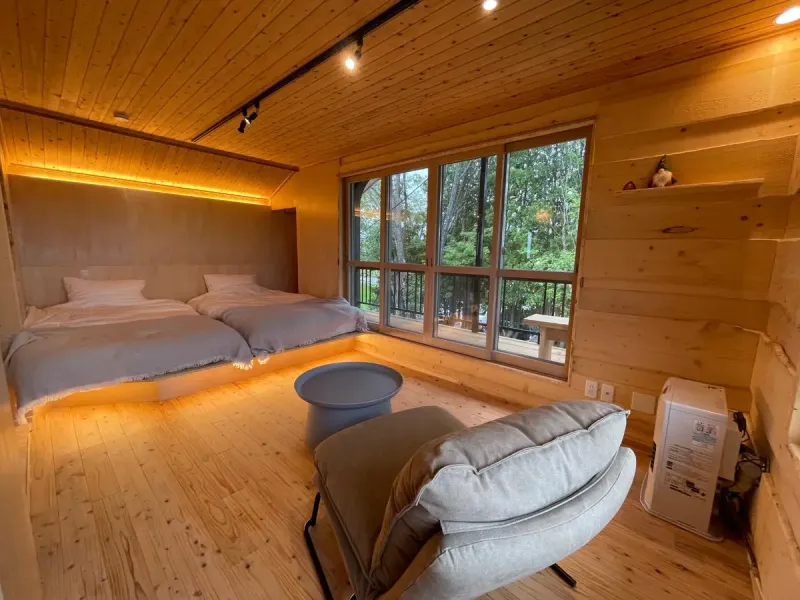 Koti Private SAUNA Cottage 当麻町の日本初ヘンプサウナを含む4種類のサウナコテージ
