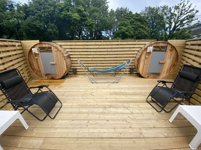 FREE AND EASY CAMP RESORT 個室サウナ
